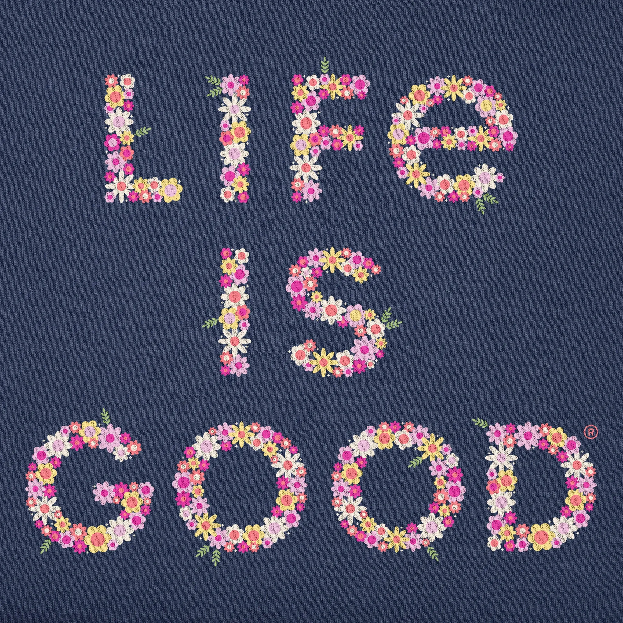 Women's Branded Life is Good Simply True Fleece Crew Life is Good