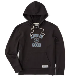 Women's Branded Seal Simply True Fleece Hoodie Life is Good