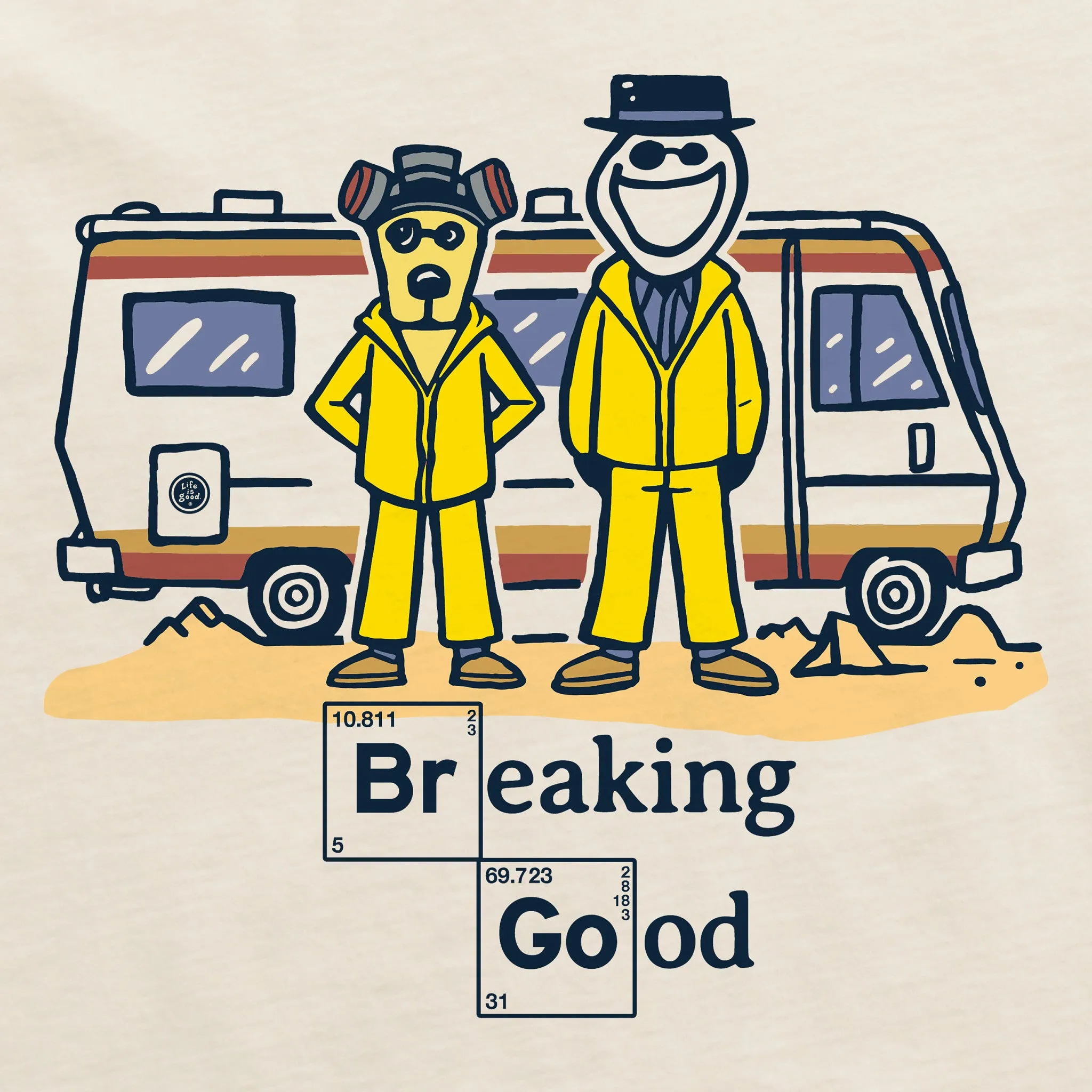 Women's Breaking Good Short Sleeve Crusher Tee Life is Good