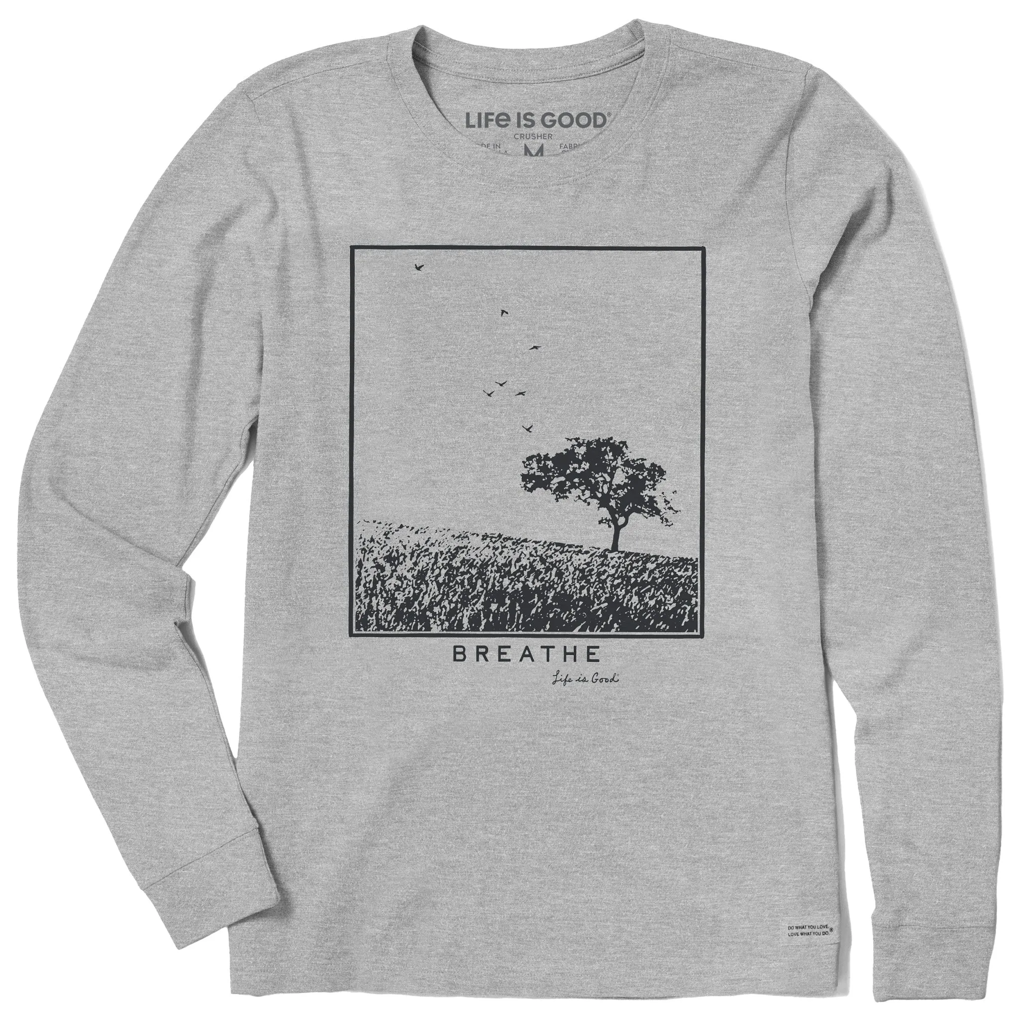 Women's Breathe Prairie Long Sleeve Crusher Tee Life is Good