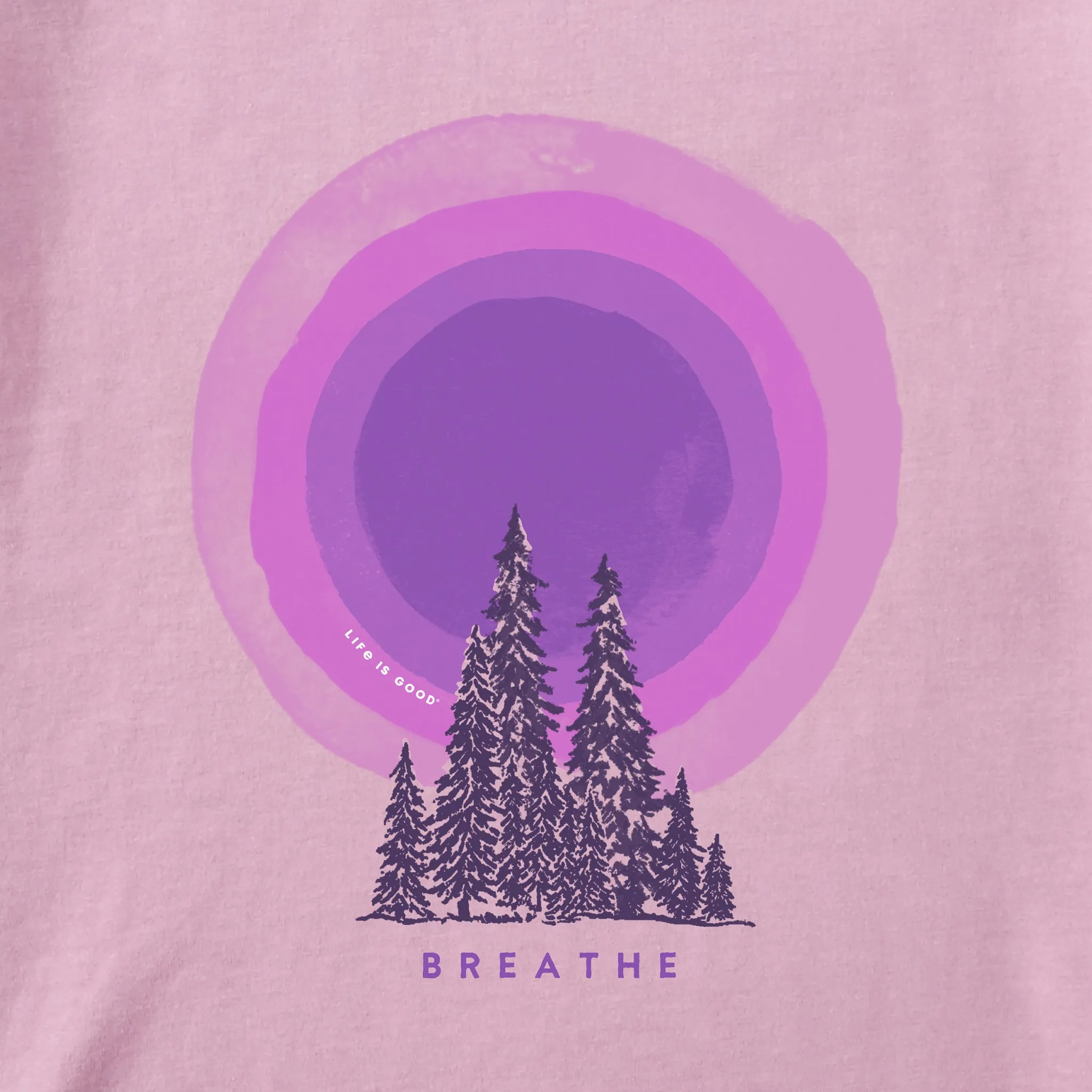 Women's Breathe Trees & Sun Short Sleeve Tee Life is Good