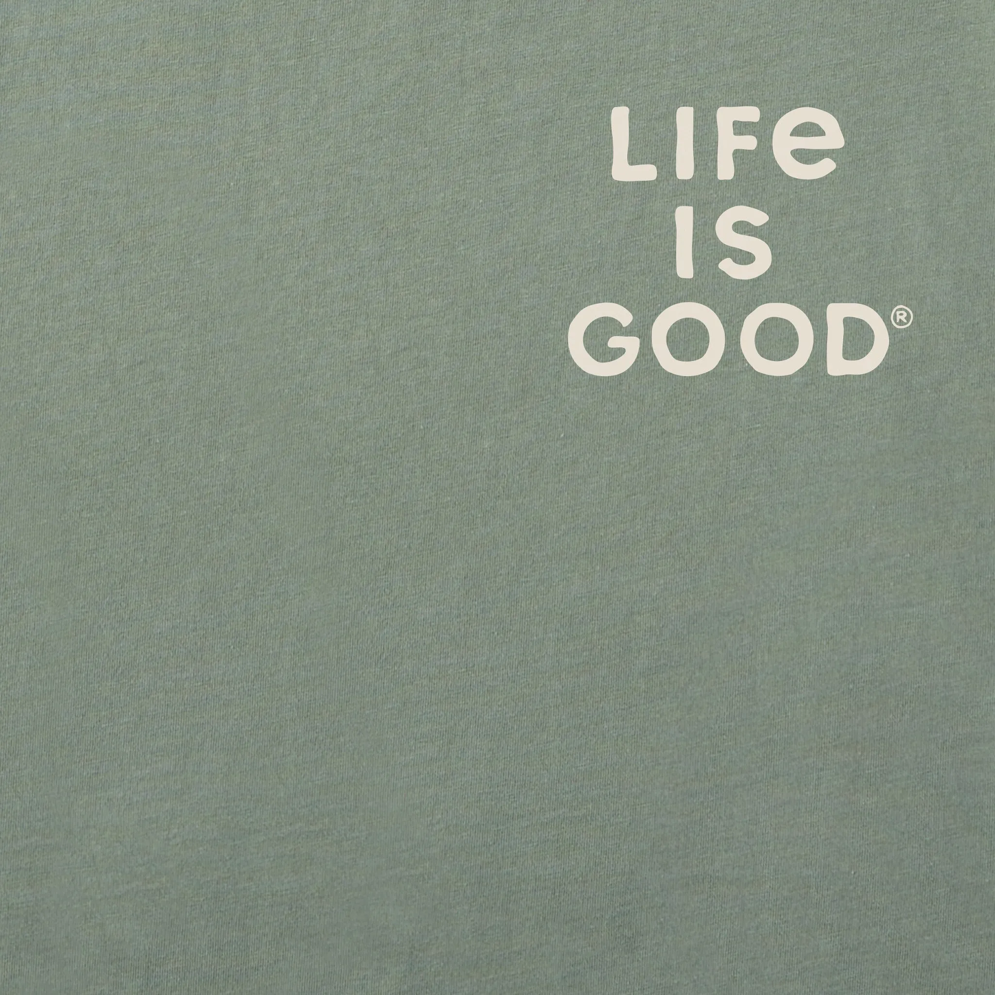 Women's Breathe Universe Short Sleeve Crusher Tee Life is Good
