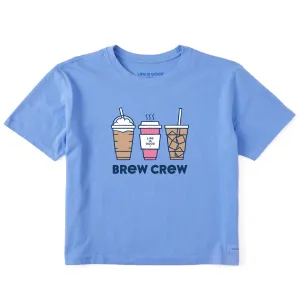 Women's Brew Crew Short Sleeve Crusher Boxy Tee Life is Good