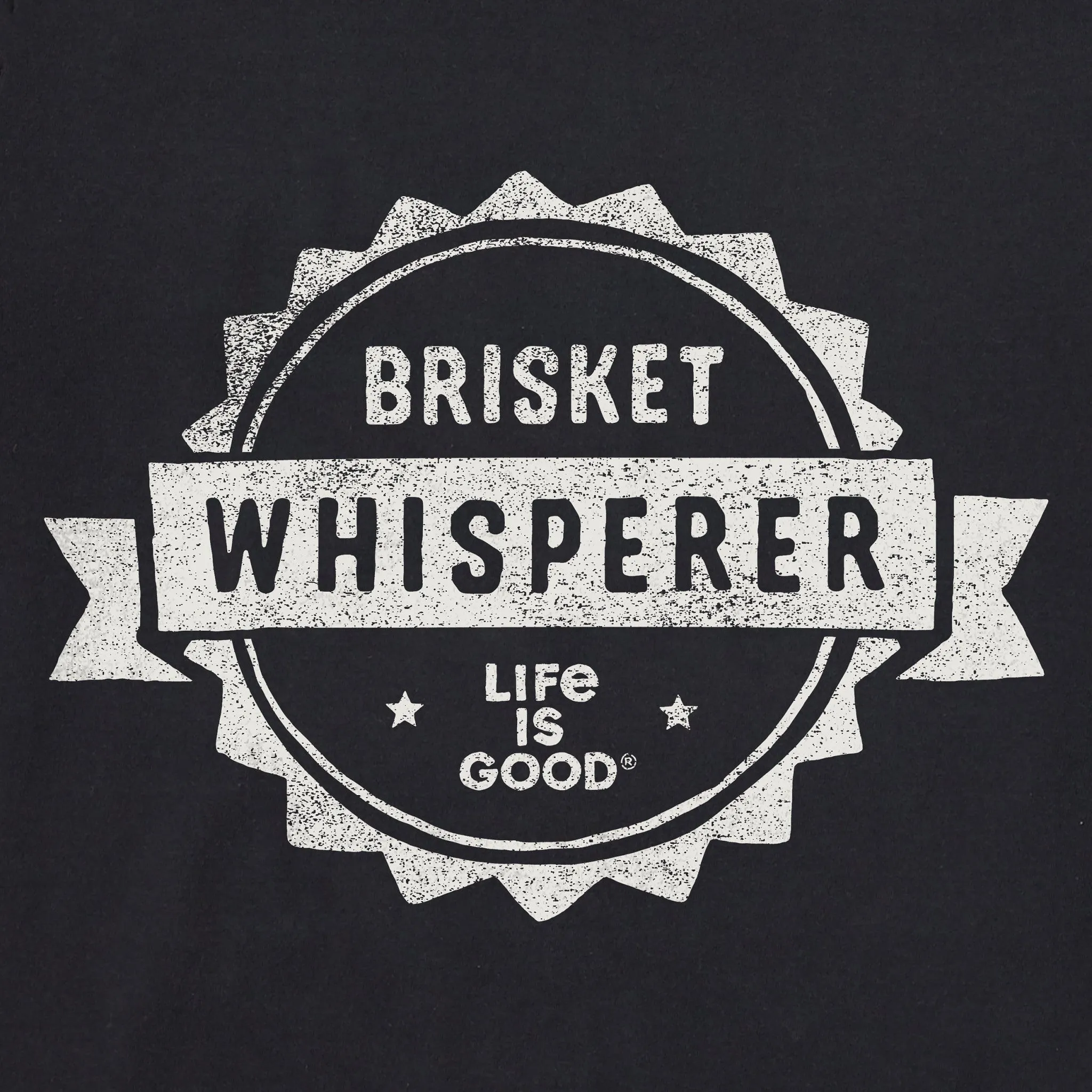 Women's Brisket Whisperer Short Sleeve Tee Life is Good
