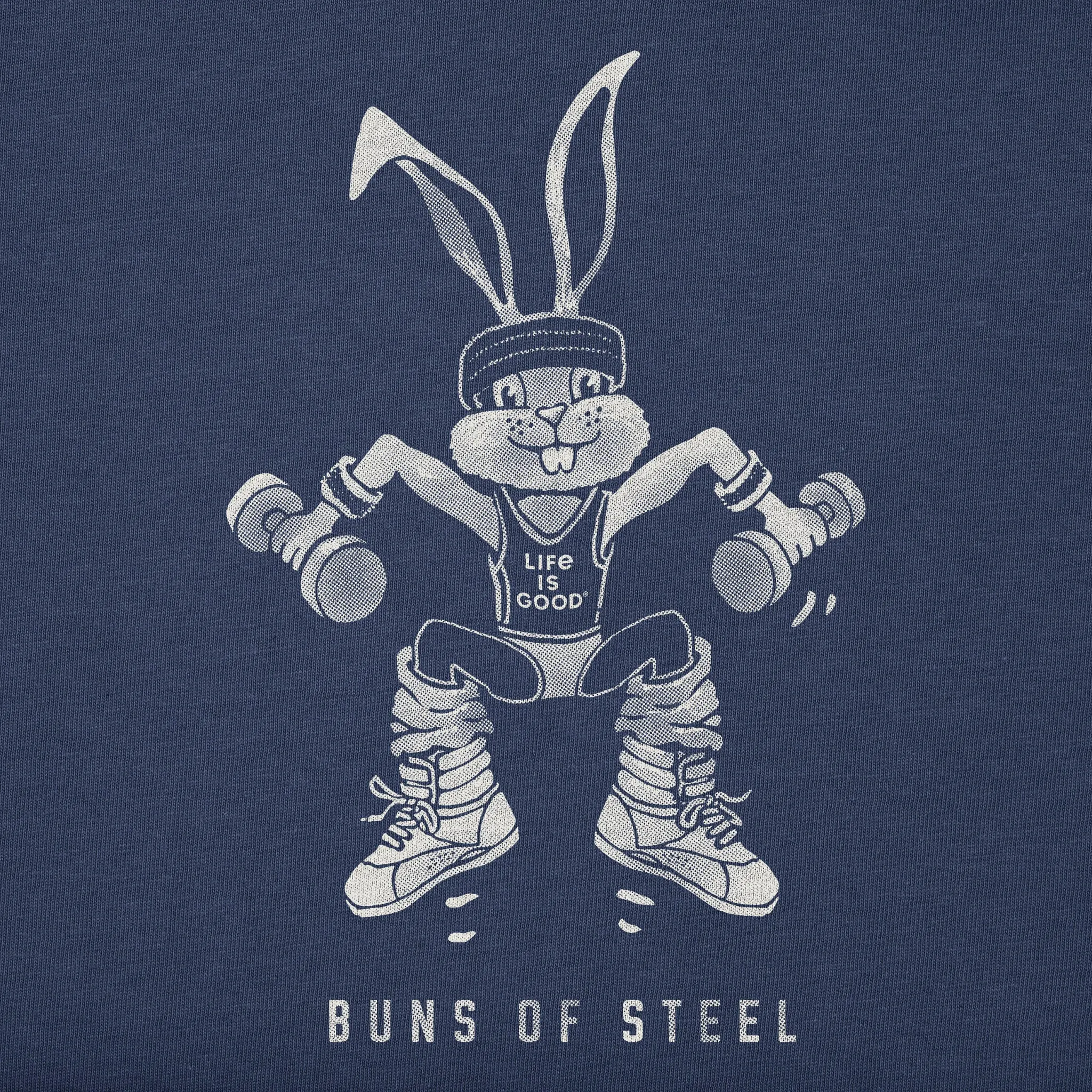 Women's Buns of Steel Short Sleeve Tee Life is Good