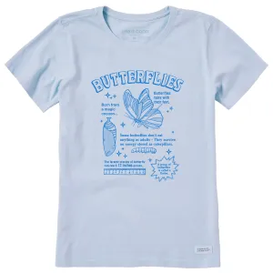 Women's Butterflies are Amazing Short Sleeve Crusher Tee Life is Good