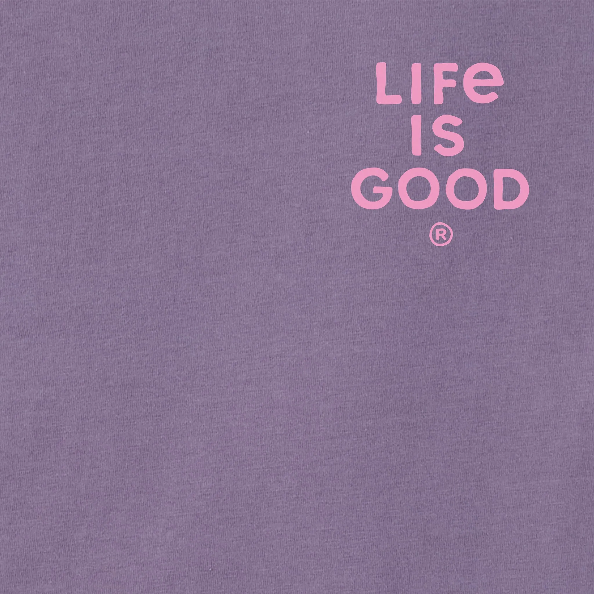 Women's Cactus Flowers Short Sleeve Crusher Tee Life is Good