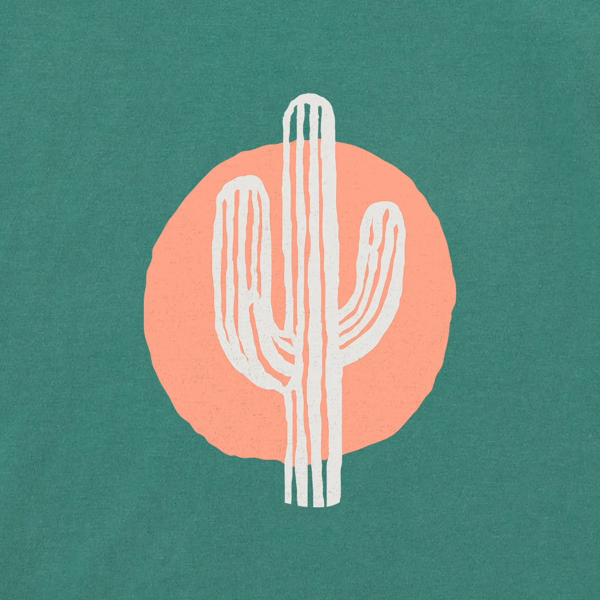 Women's Cactus Sun Mini Short Sleeve Crusher Boxy Tee Life is Good