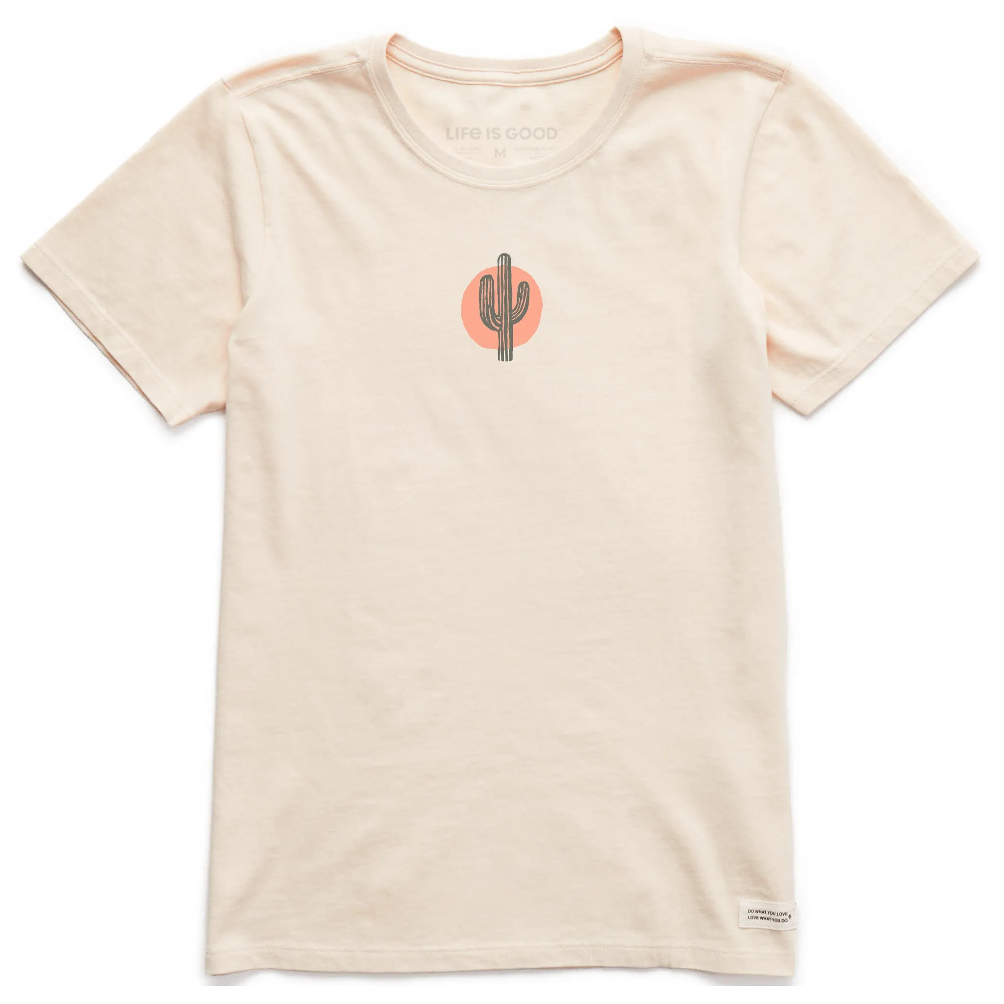 Women's Cactus Sun Mini Short Sleeve Crusher Tee Life is Good