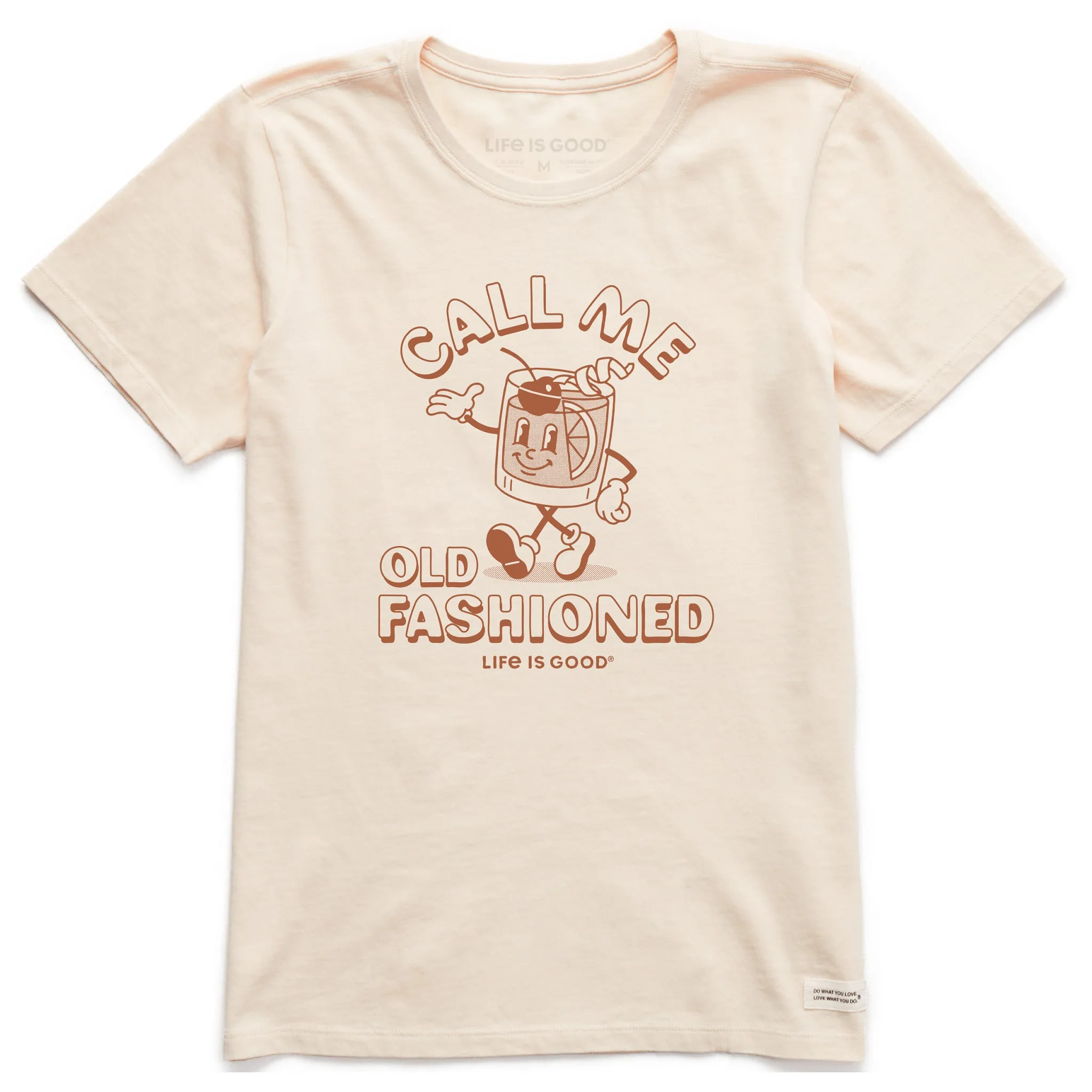 Women's Call Me Old Fashioned Mascot Short Sleeve Crusher Tee Life is Good