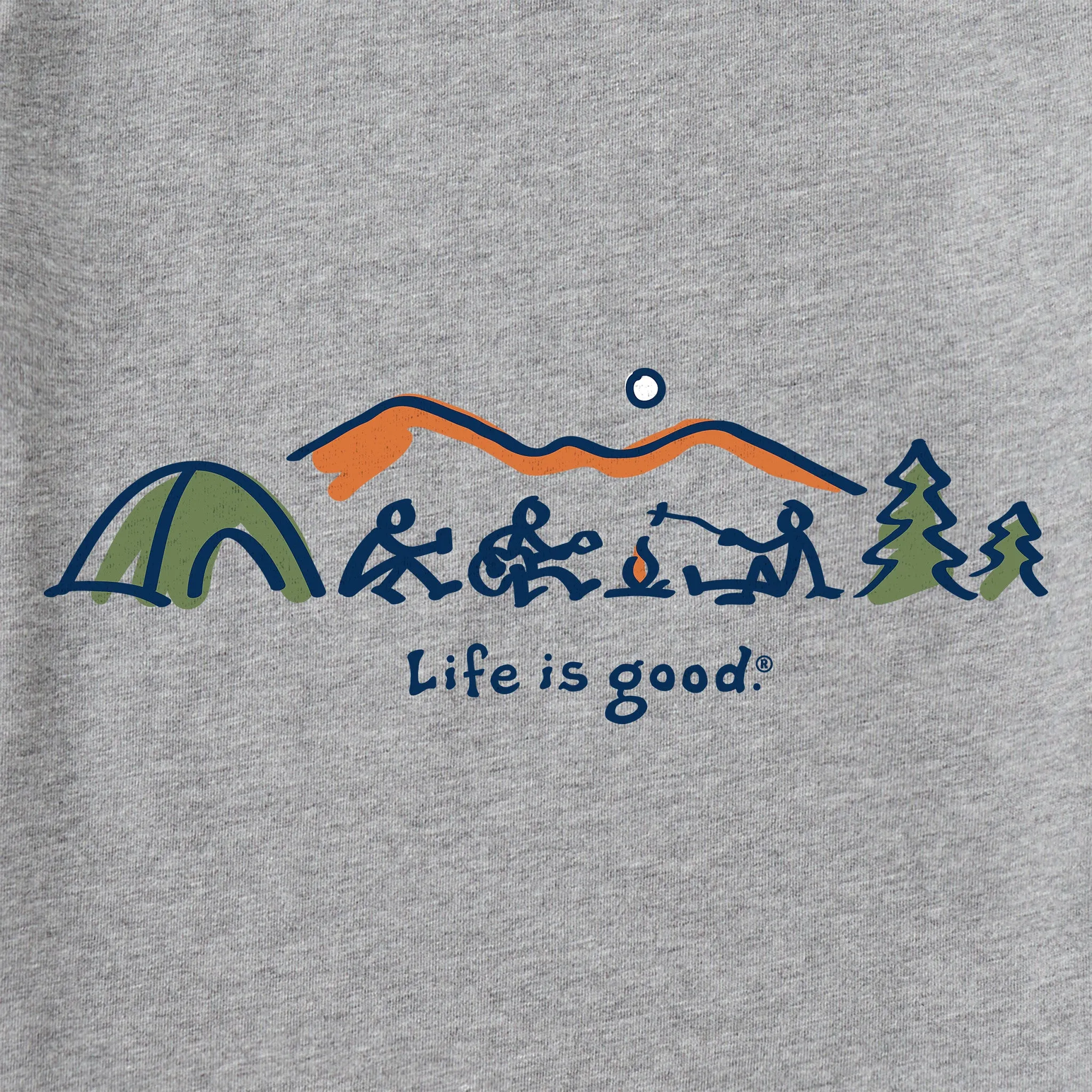 Women's Camp Horizon Short Sleeve Crusher Tee Life is Good