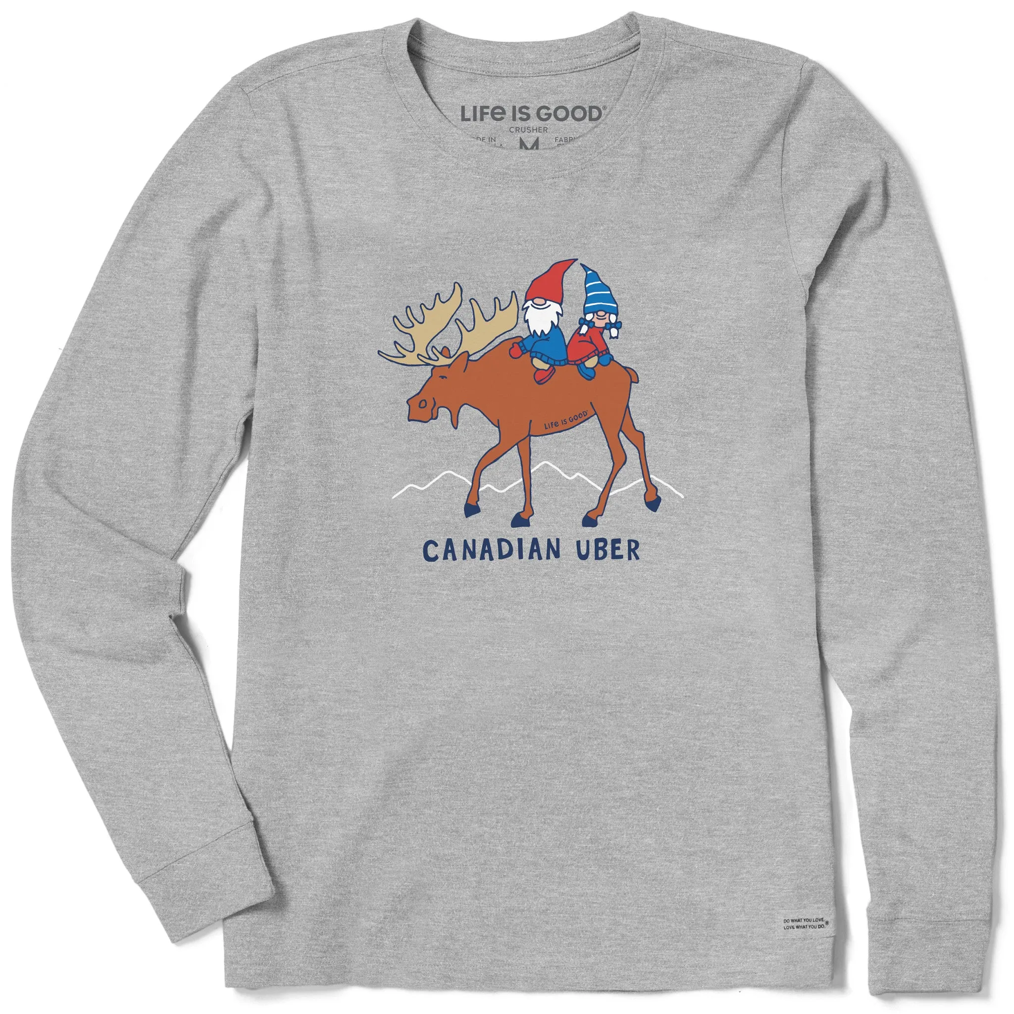 Women's Canadian Uber Long Sleeve Crusher Tee Life is Good