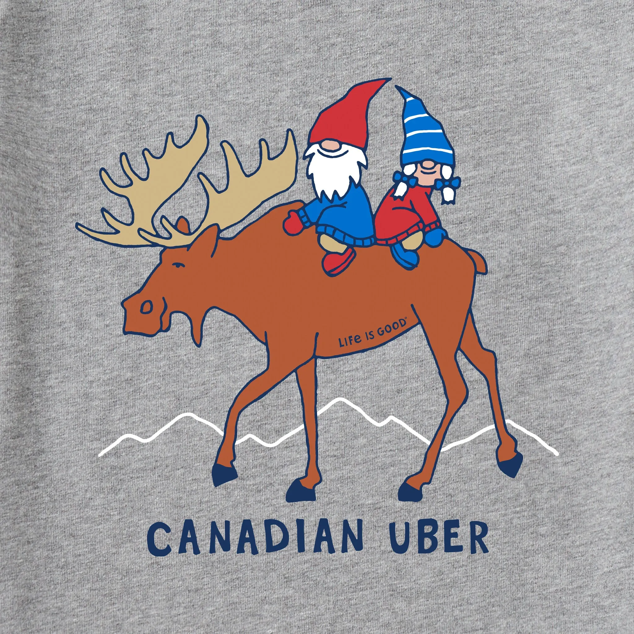 Women's Canadian Uber Long Sleeve Crusher Tee Life is Good