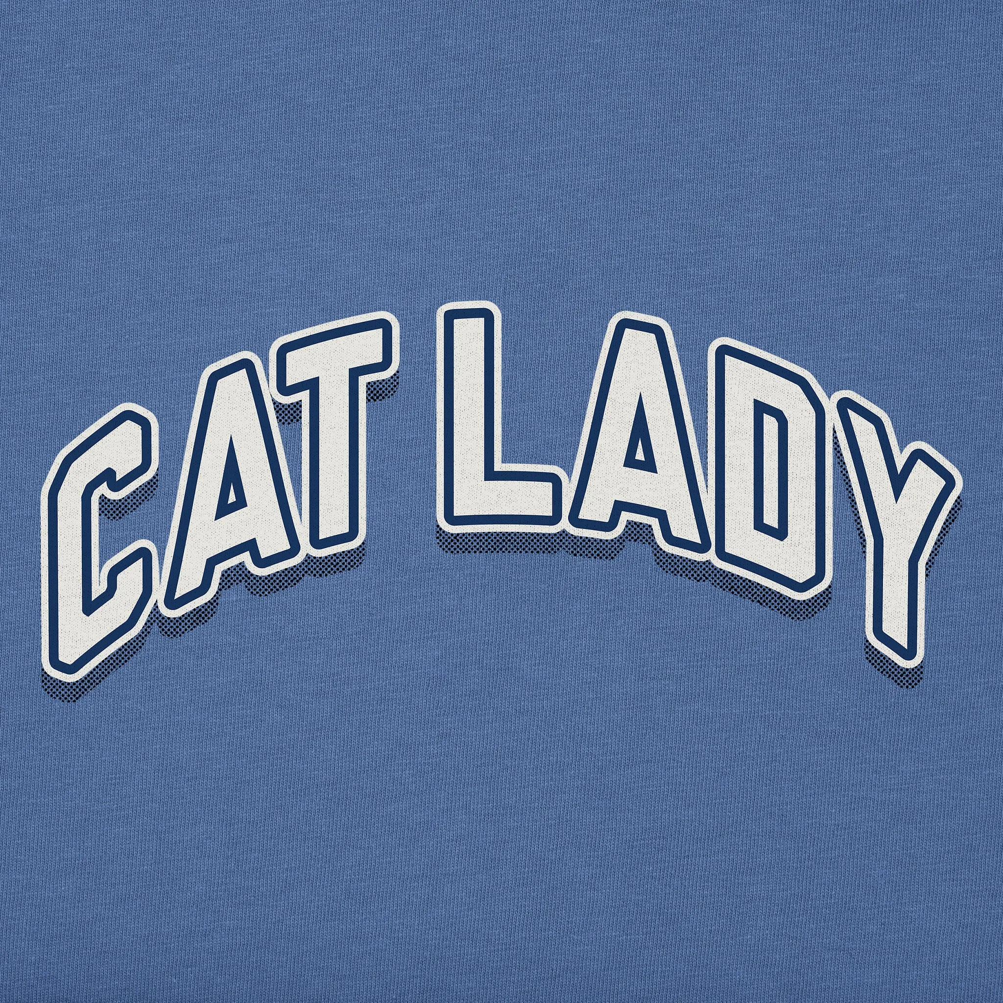 Women's Cat Lady Arch Short Sleeve Tee Life is Good