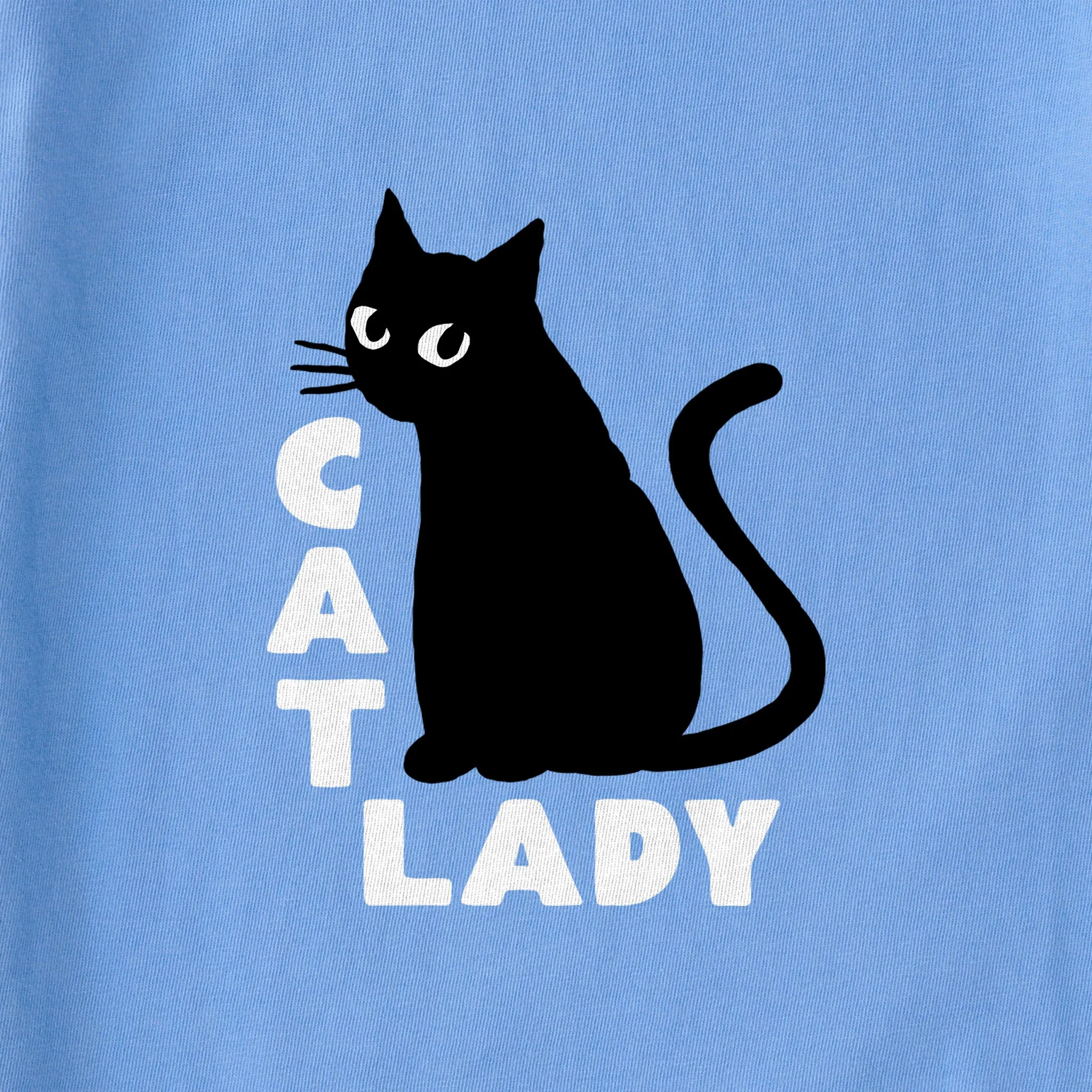 Women's Cat Lady Mini Short Sleeve Crusher Tee Life is Good