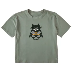 Women's Catman Al Short Sleeve Crusher Boxy Tee Life is Good