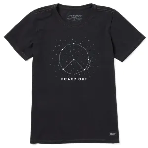 Women's Celestial Peace Out Short Sleeve Tee Life is Good