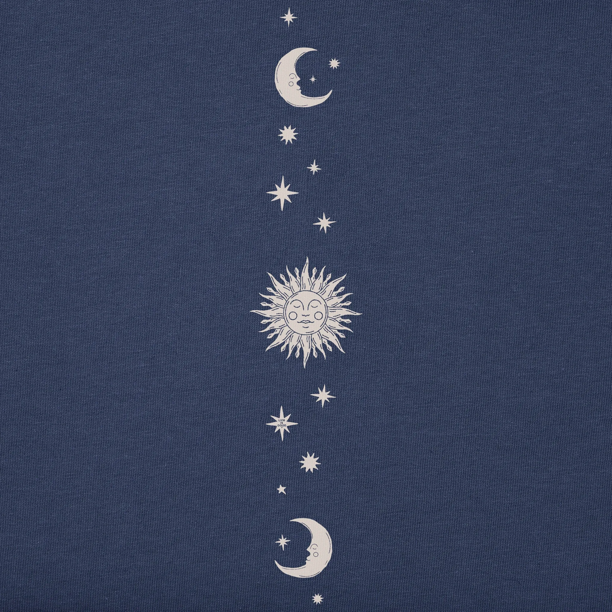 Women's Celestial Sun & Moons Long Sleeve Crusher-LITE Tee Life is Good