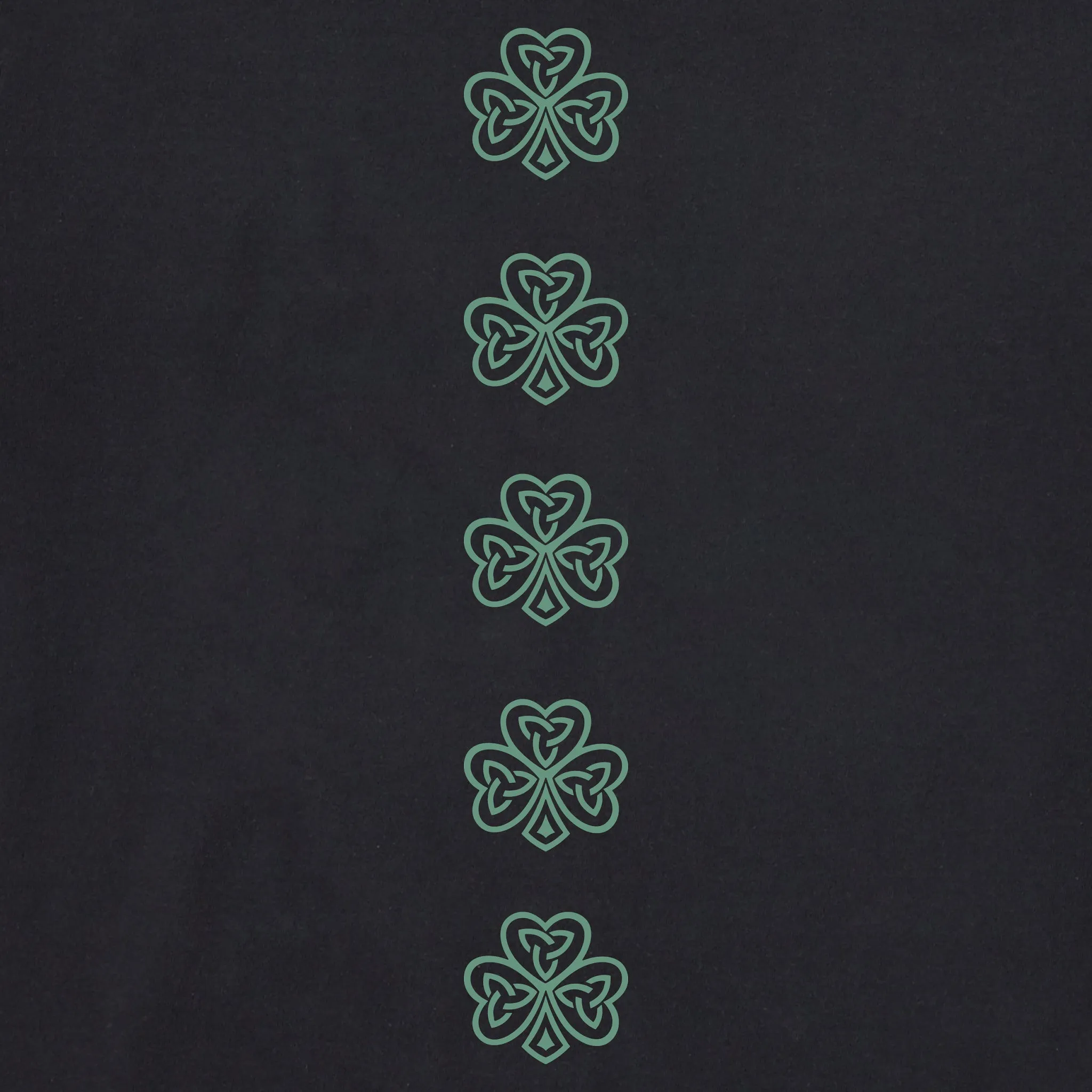 Women's Celtic Clovers Long Sleeve Crusher Tee Life is Good