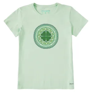 Women's Celtic Mandala Short Sleeve Crusher Tee Life is Good