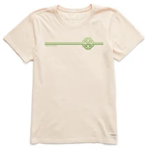Women's Celtic Stripe Short Sleeve Crusher Tee Life is Good