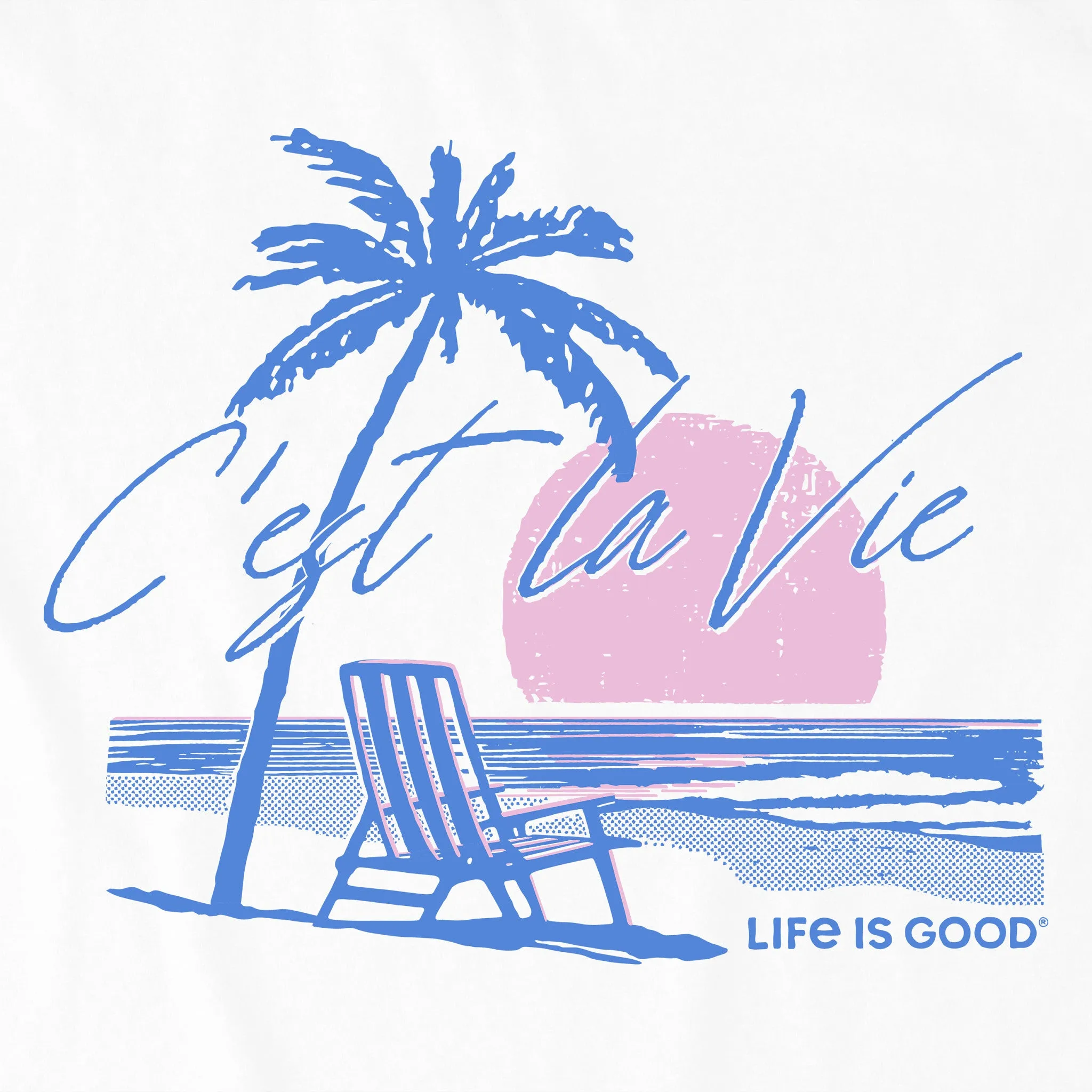 Women's C'est La Vie Short Sleeve Crusher Boxy Tee Life is Good