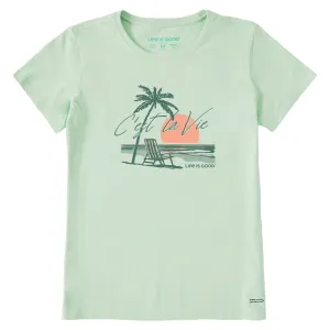 Women's C'est La Vie Short Sleeve Crusher Tee Life is Good