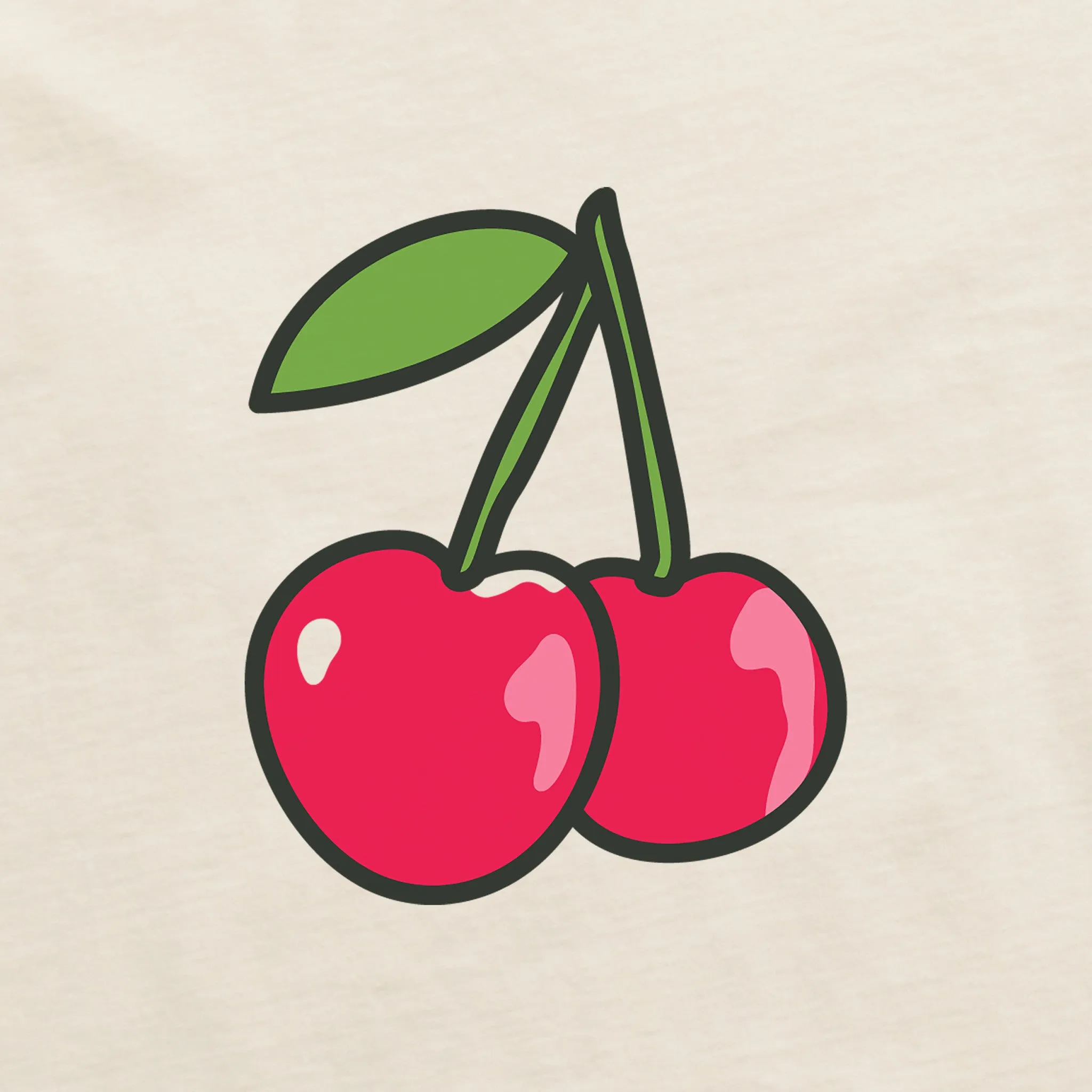 Women's Cherries Short Sleeve Crusher Boxy Tee Life is Good
