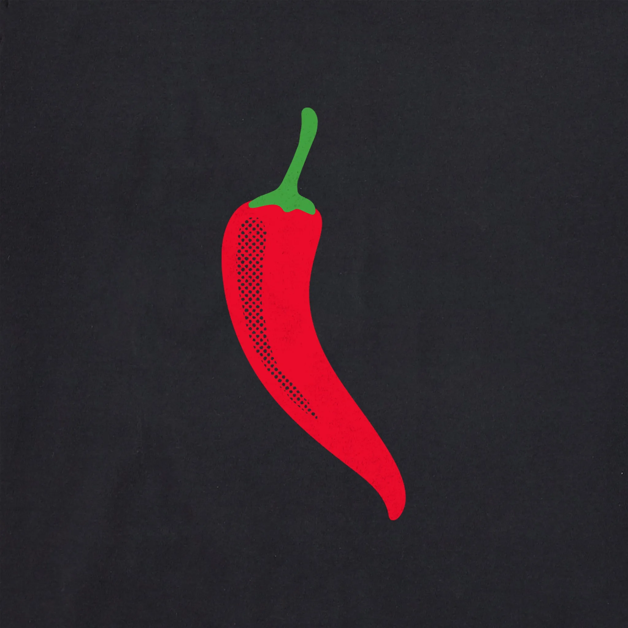 Women's Chili Pepper Mini Crusher Boxy Hoodie Life is Good