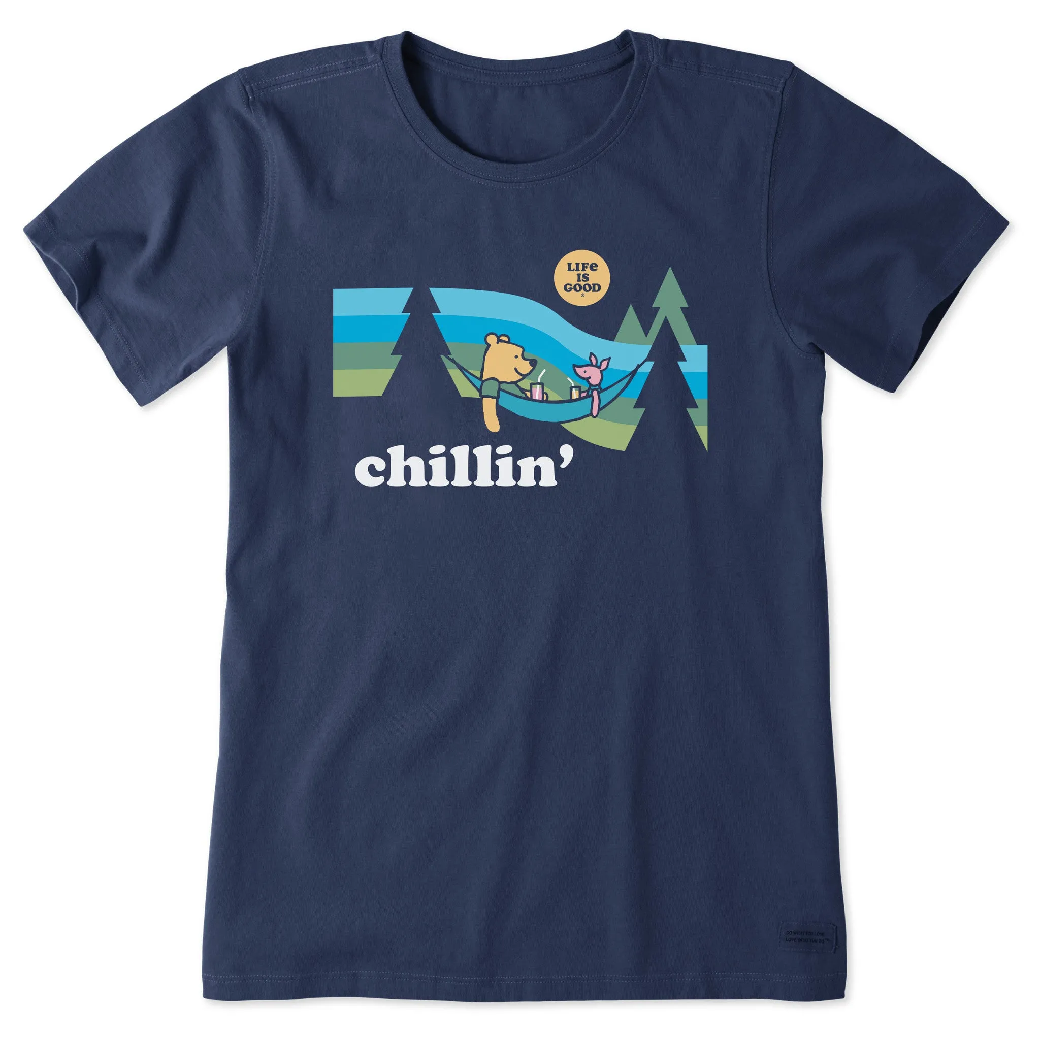 Women's Chillin' Winnie & P Hammock Short Sleeve Tee Life is Good
