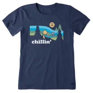 Women's Chillin' Winnie & P Hammock Short Sleeve Tee Life is Good