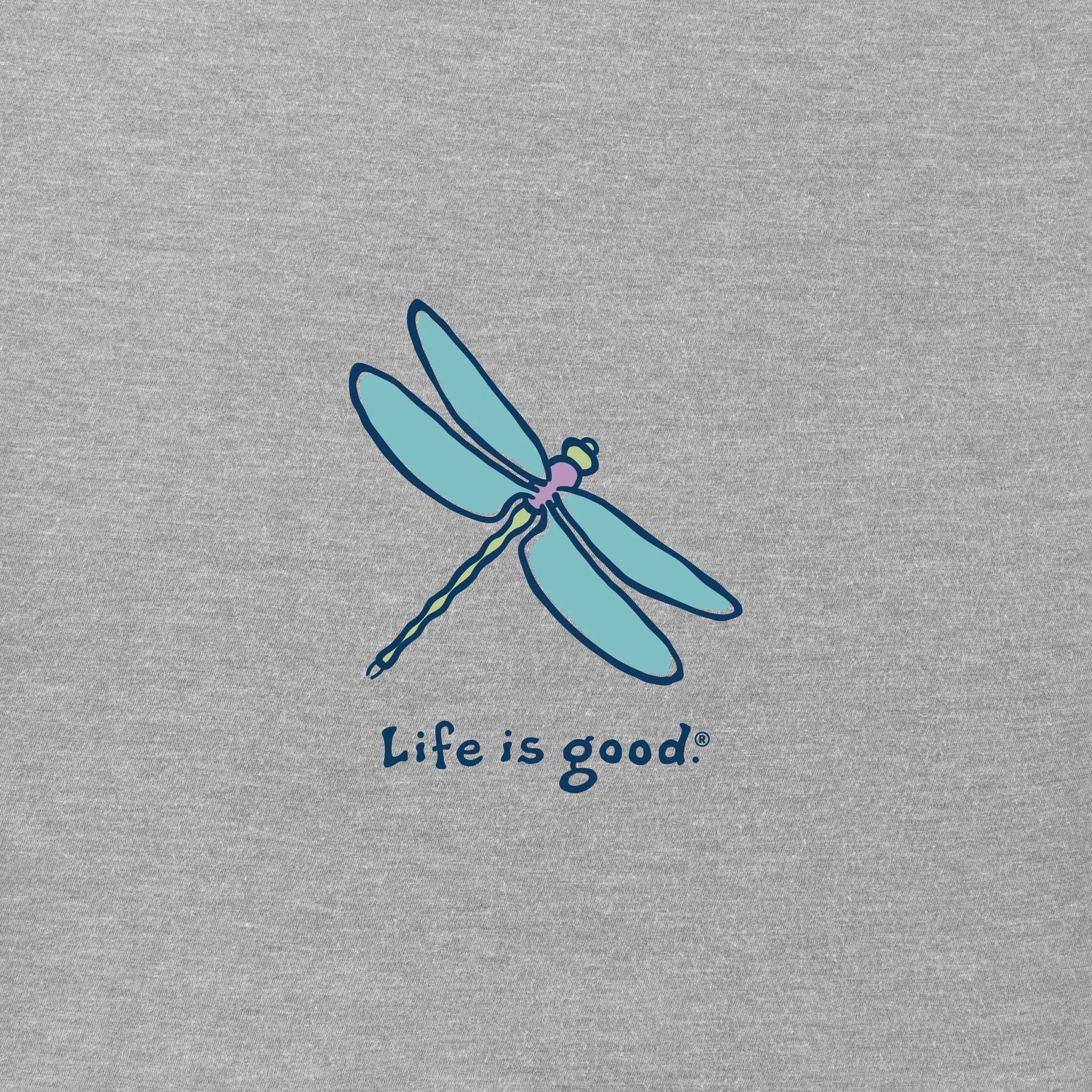 Women's Classic Dragonfly Short Sleeve Crusher Tee Life is Good