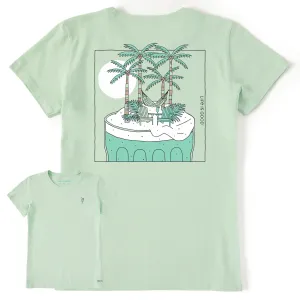 Women's Cocktail Beach Short Sleeve Crusher Tee Life is Good