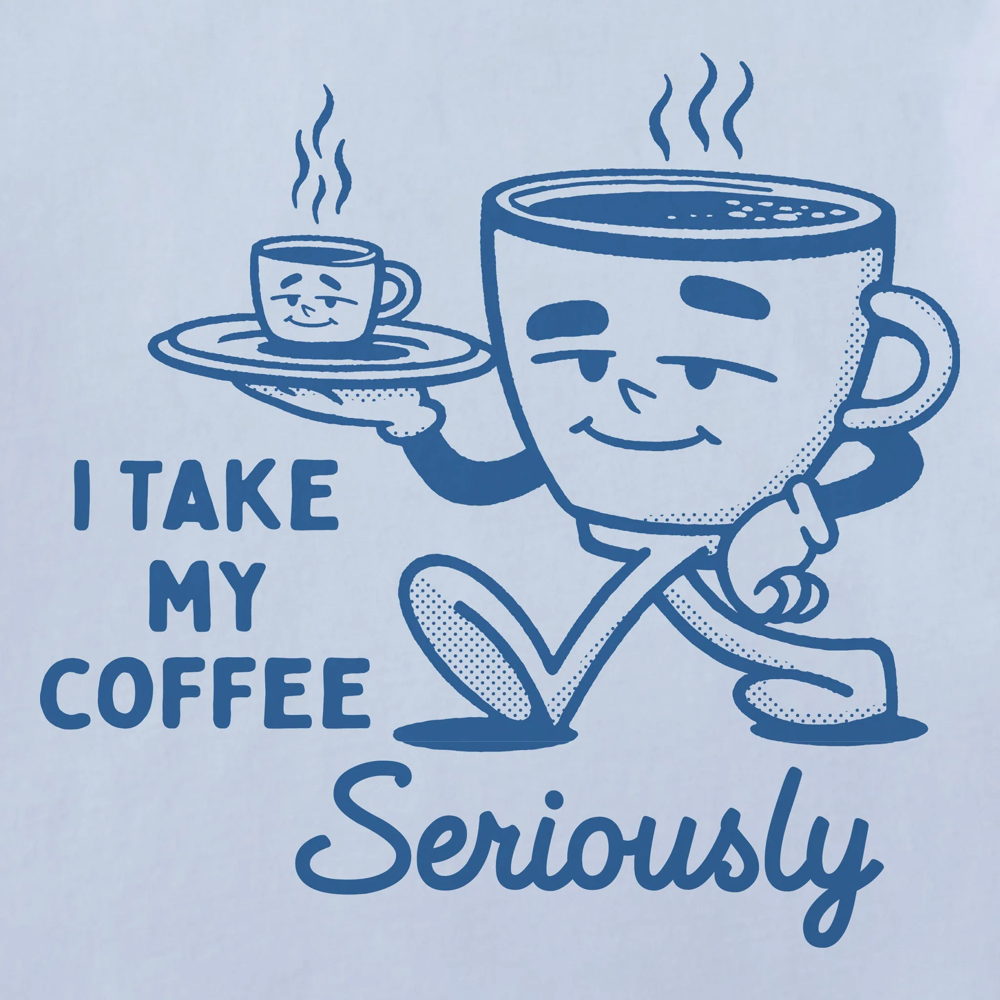 Women's Coffee Seriously Crusher-LITE Shrunken Tee Life is Good