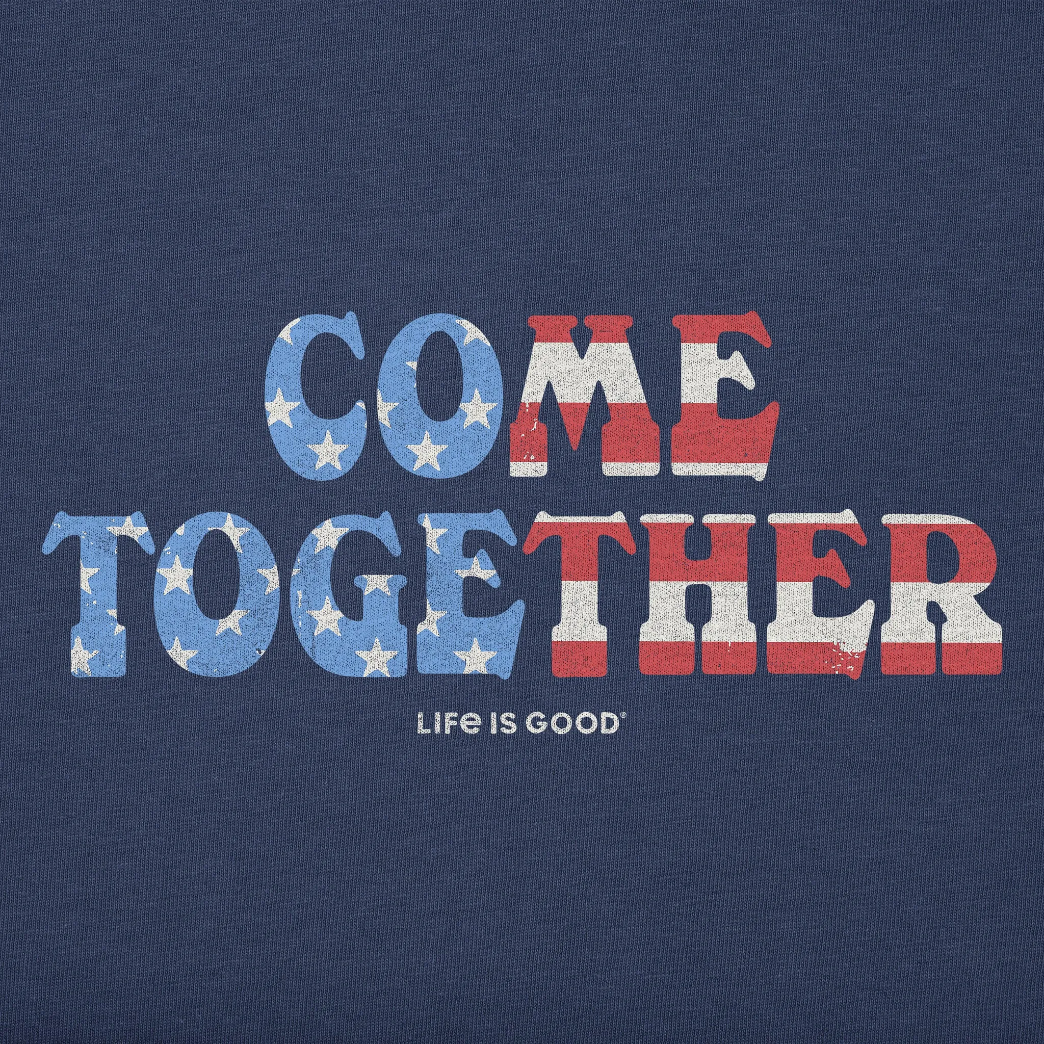 Women's Come Together Short Sleeve Crusher Boxy Tee Life is Good