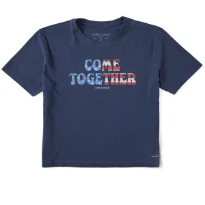 Women's Come Together Short Sleeve Crusher Boxy Tee Life is Good
