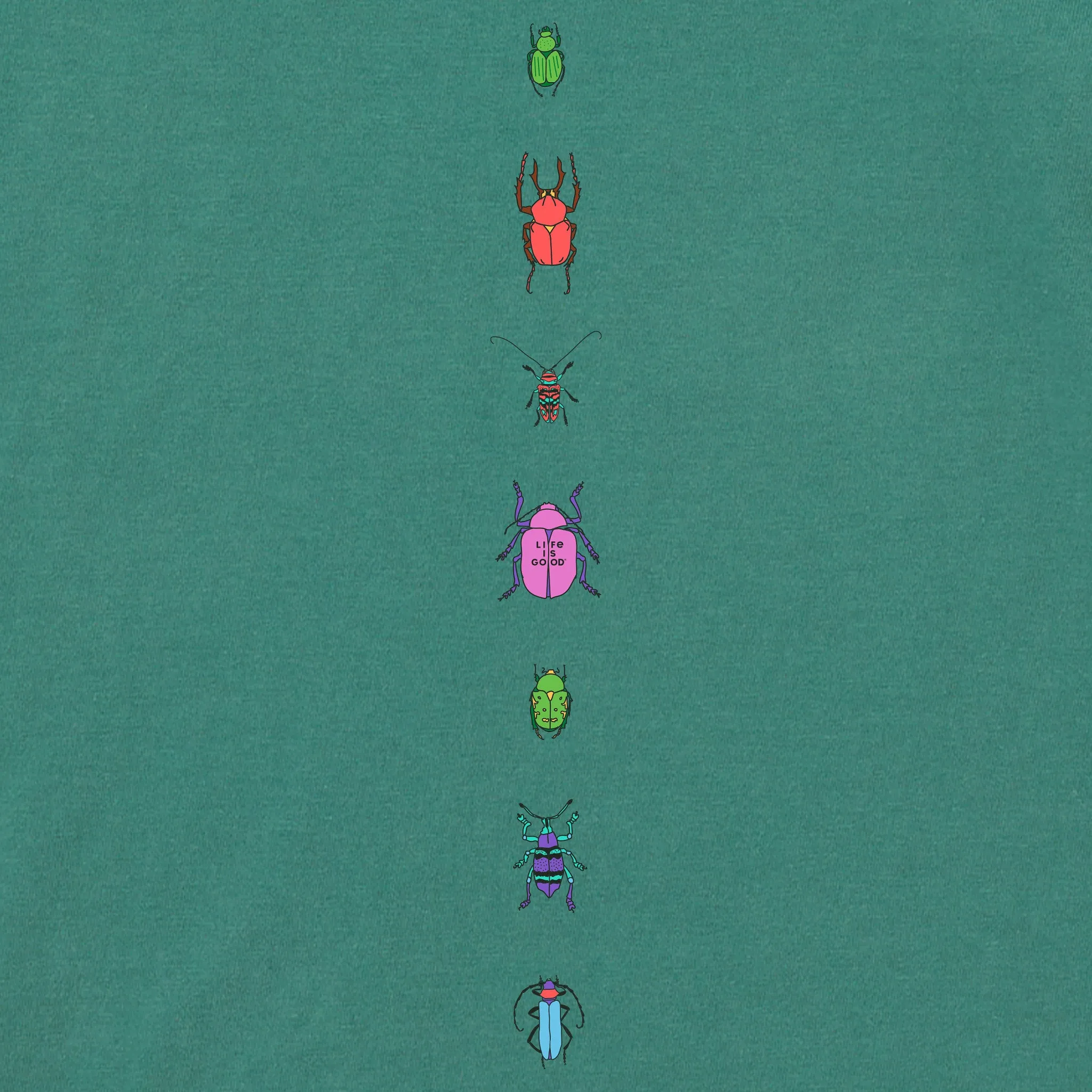 Women's Cool Bugs Long Sleeve Crusher Boxy Tee Life is Good