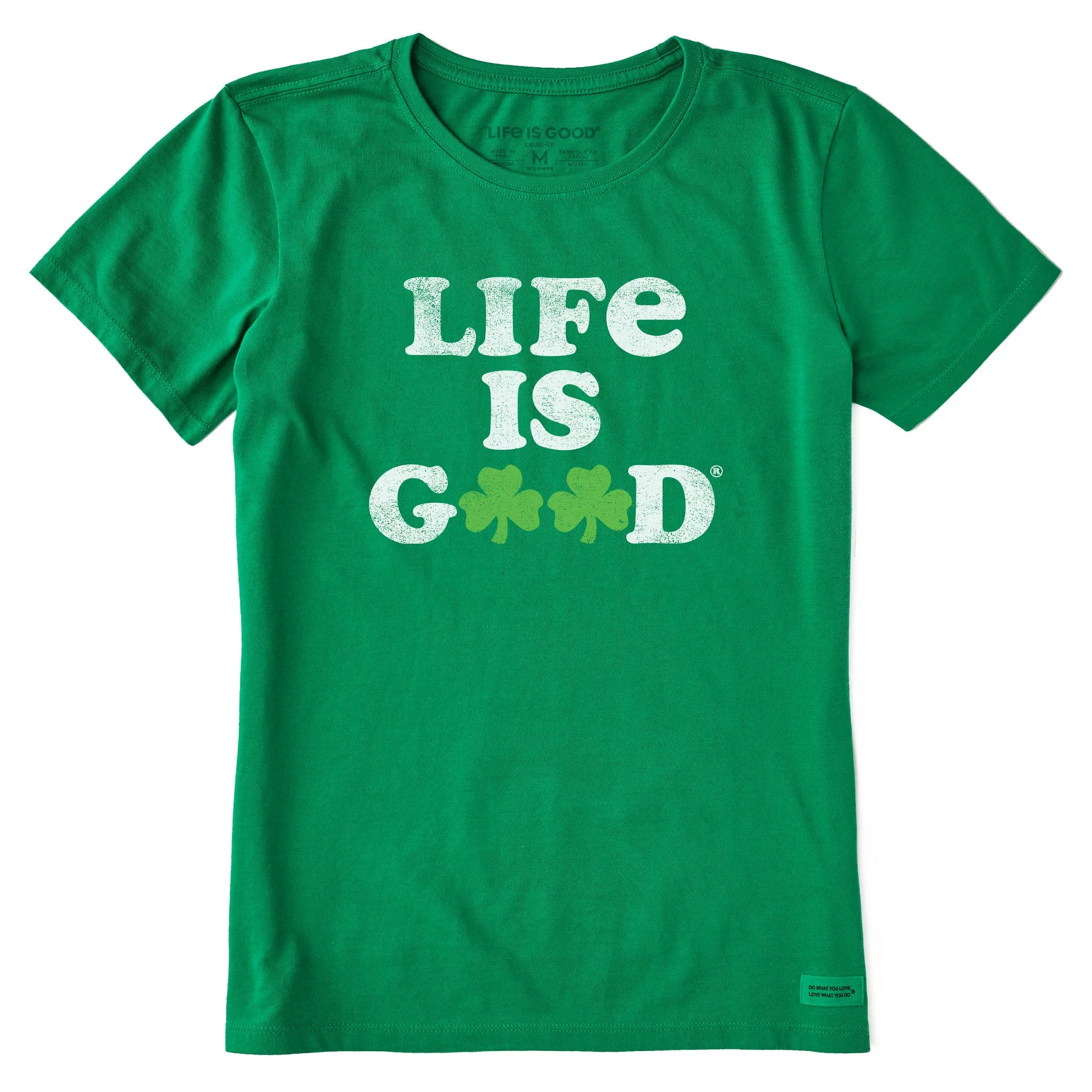 Women's Cooper Clover LIG Short Sleeve Crusher Tee Life is Good