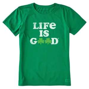 Women's Cooper Clover LIG Short Sleeve Crusher Tee Life is Good