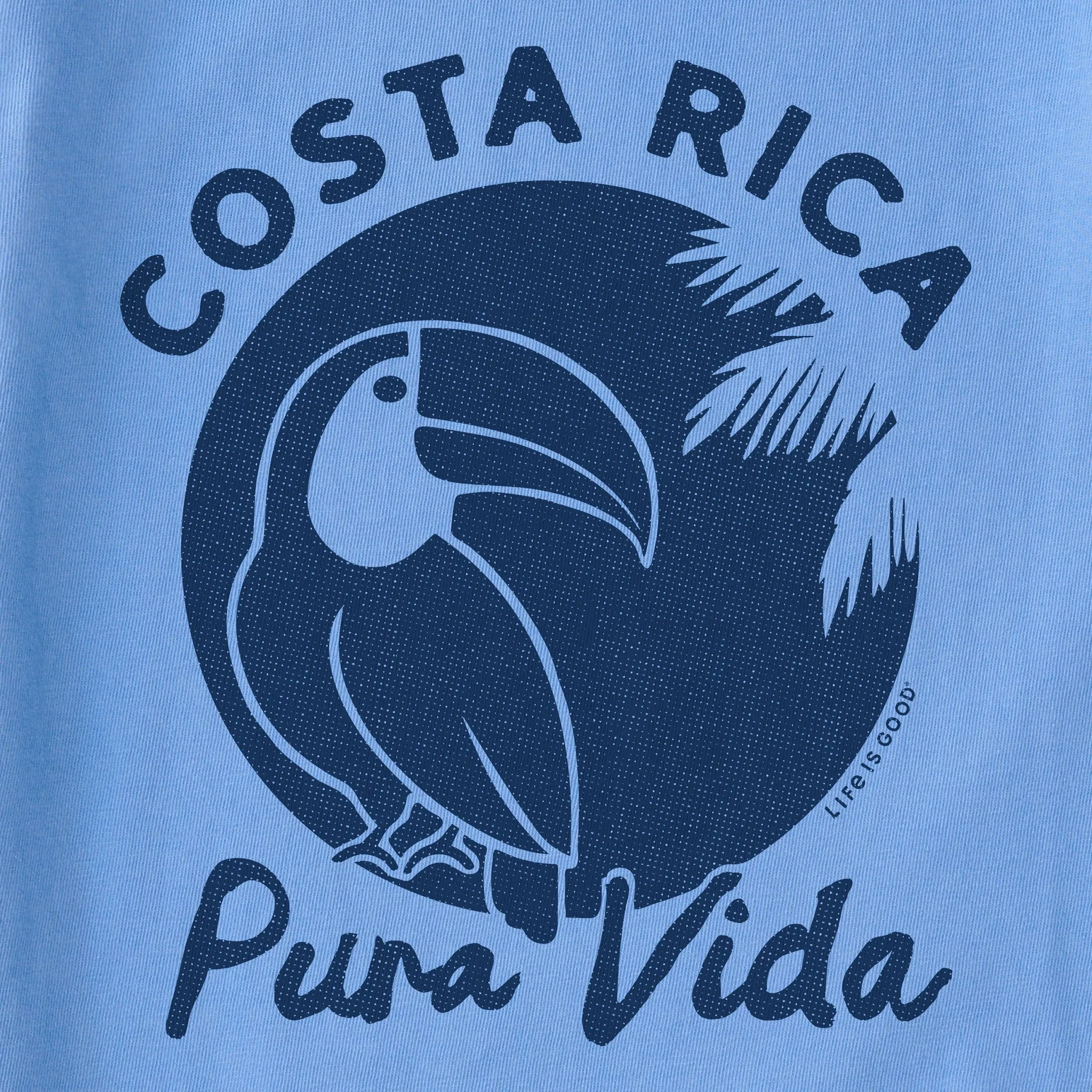 Women's Costa Rica Pura Vida Short Sleeve Crusher Tee Life is Good