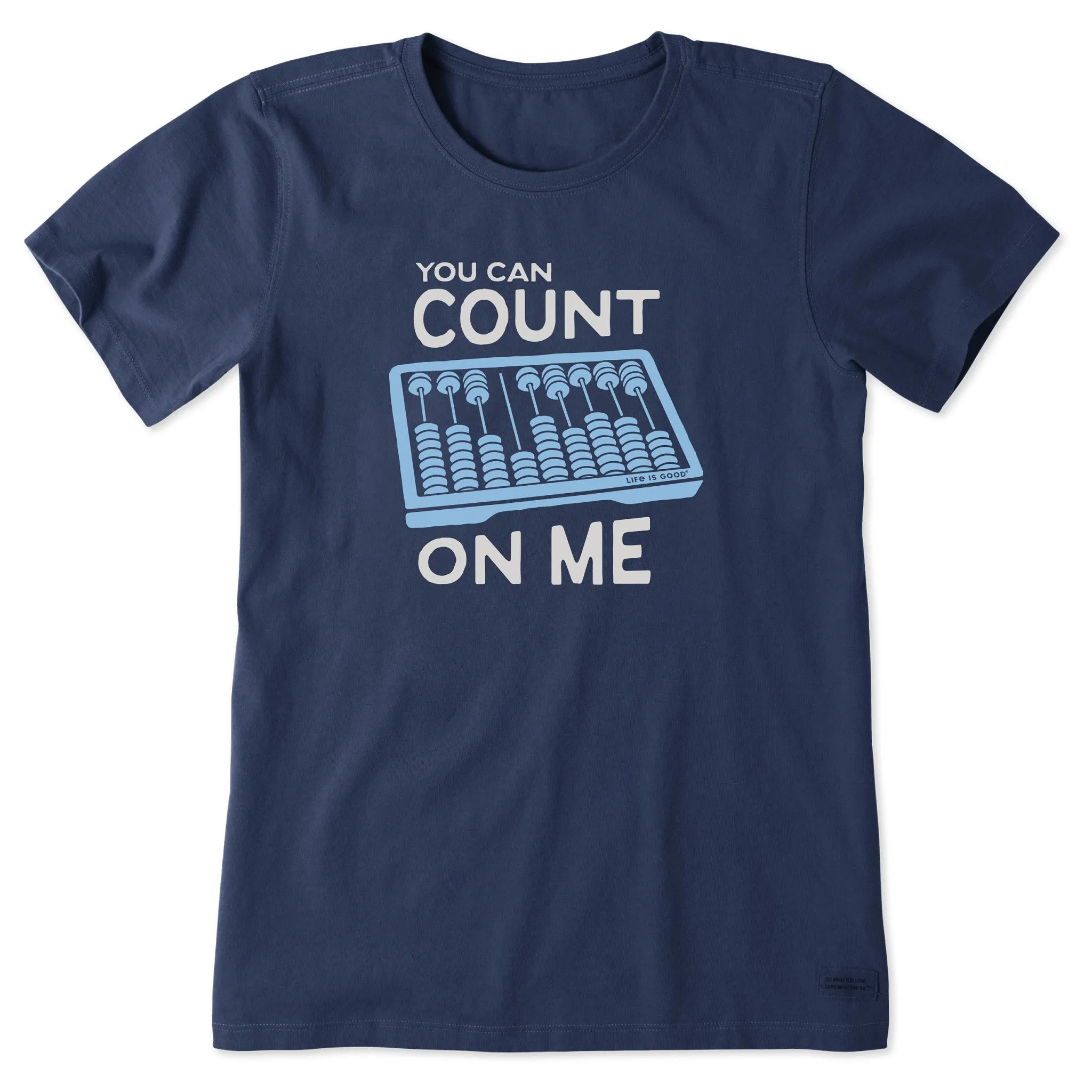 Women's Count on Me Abacus Short Sleeve Tee Life is Good