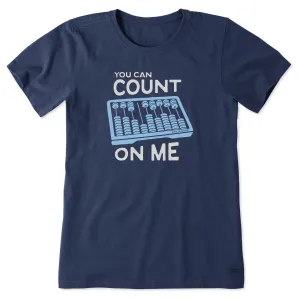 Women's Count on Me Abacus Short Sleeve Tee Life is Good