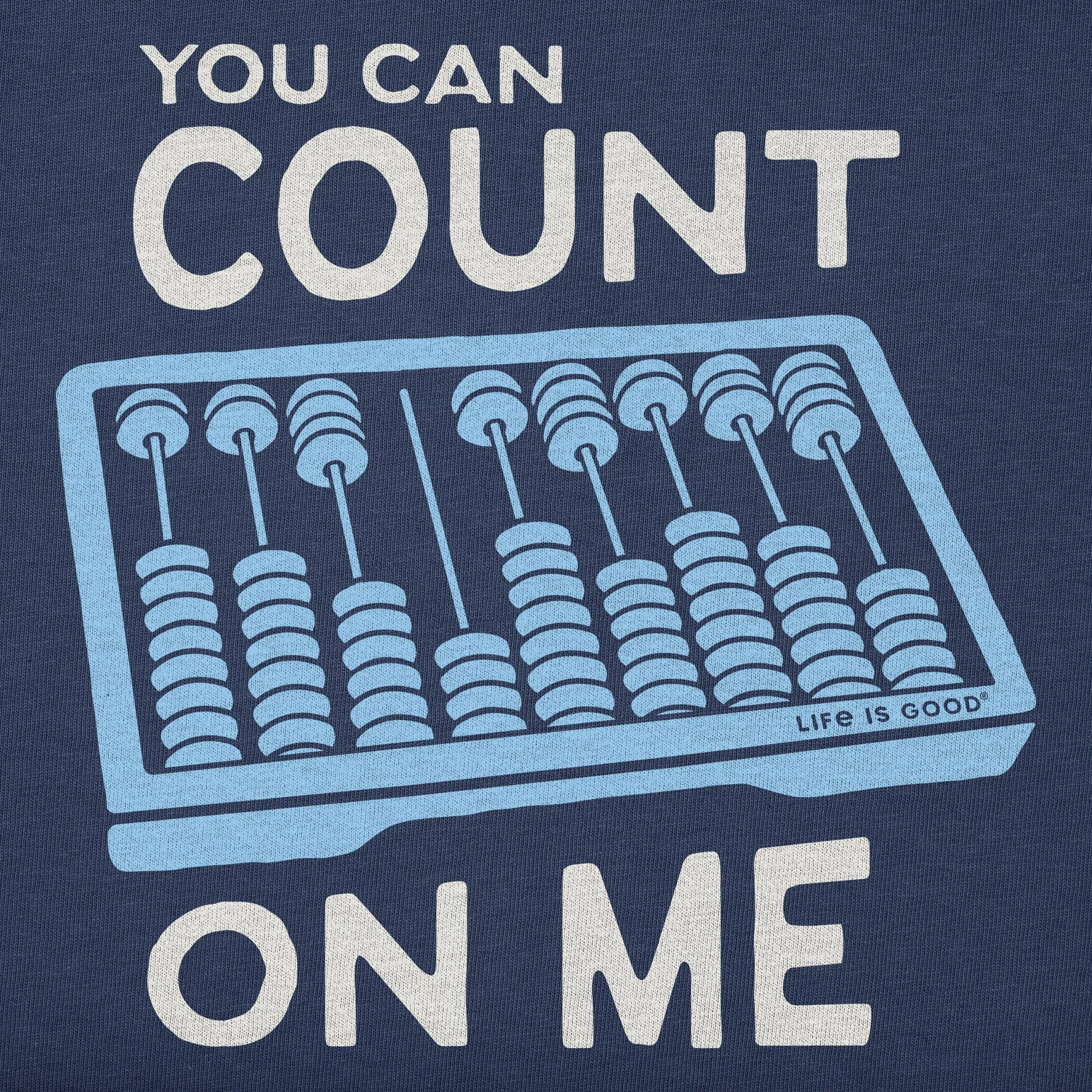 Women's Count on Me Abacus Short Sleeve Tee Life is Good
