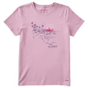 Women's Cove La Jolla Short Sleeve Crusher Tee Life is Good