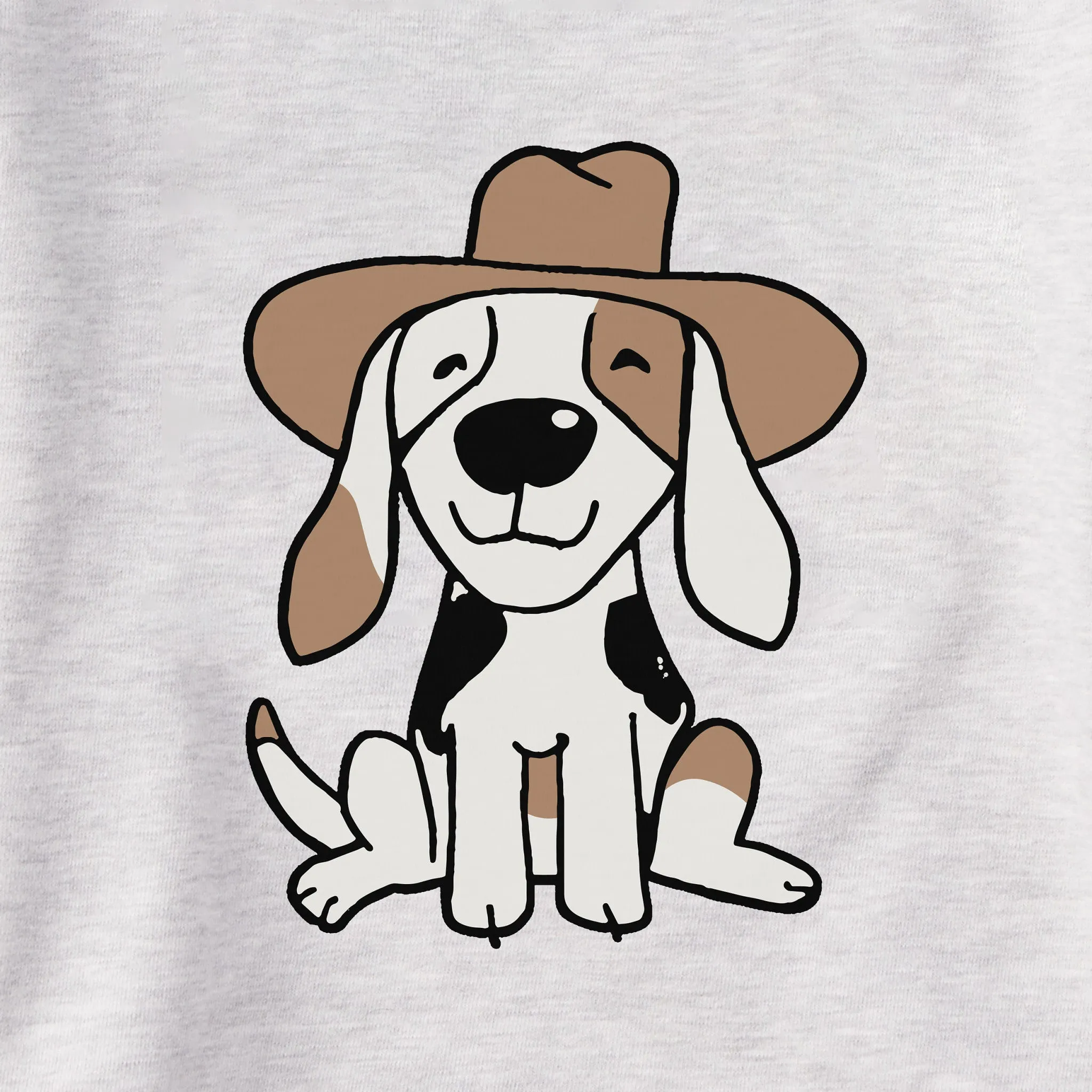 Women's Cowboy Pup Simply True Fleece Crew Life is Good