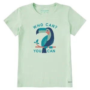 Women's Crafty Toucan Short Sleeve Crusher Tee Life is Good