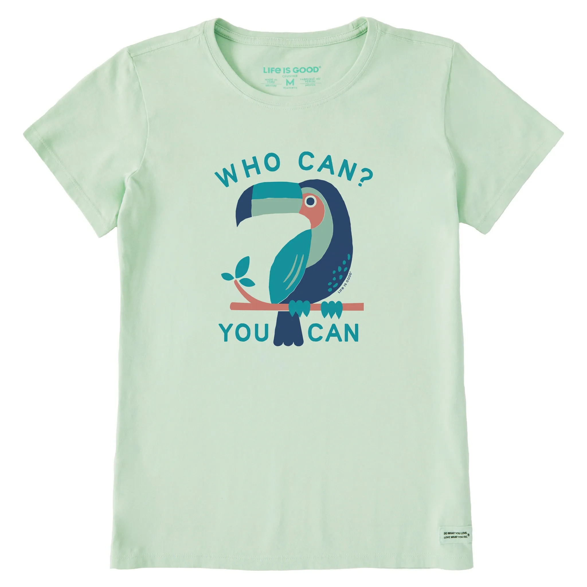 Women's Crafty Toucan Short Sleeve Crusher Tee Life is Good