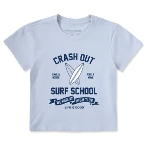 Women's Crash Out Surf School Crusher-LITE Shrunken Tee Life is Good
