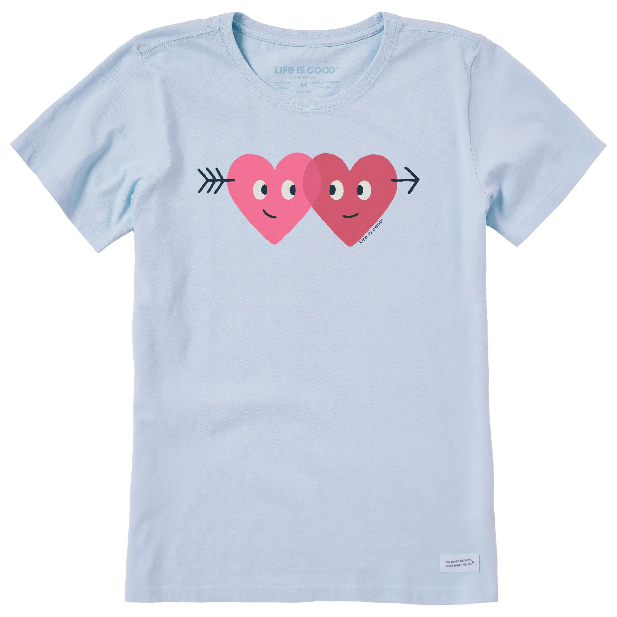 Women's Cupid Got Us Short Sleeve Crusher Tee Life is Good