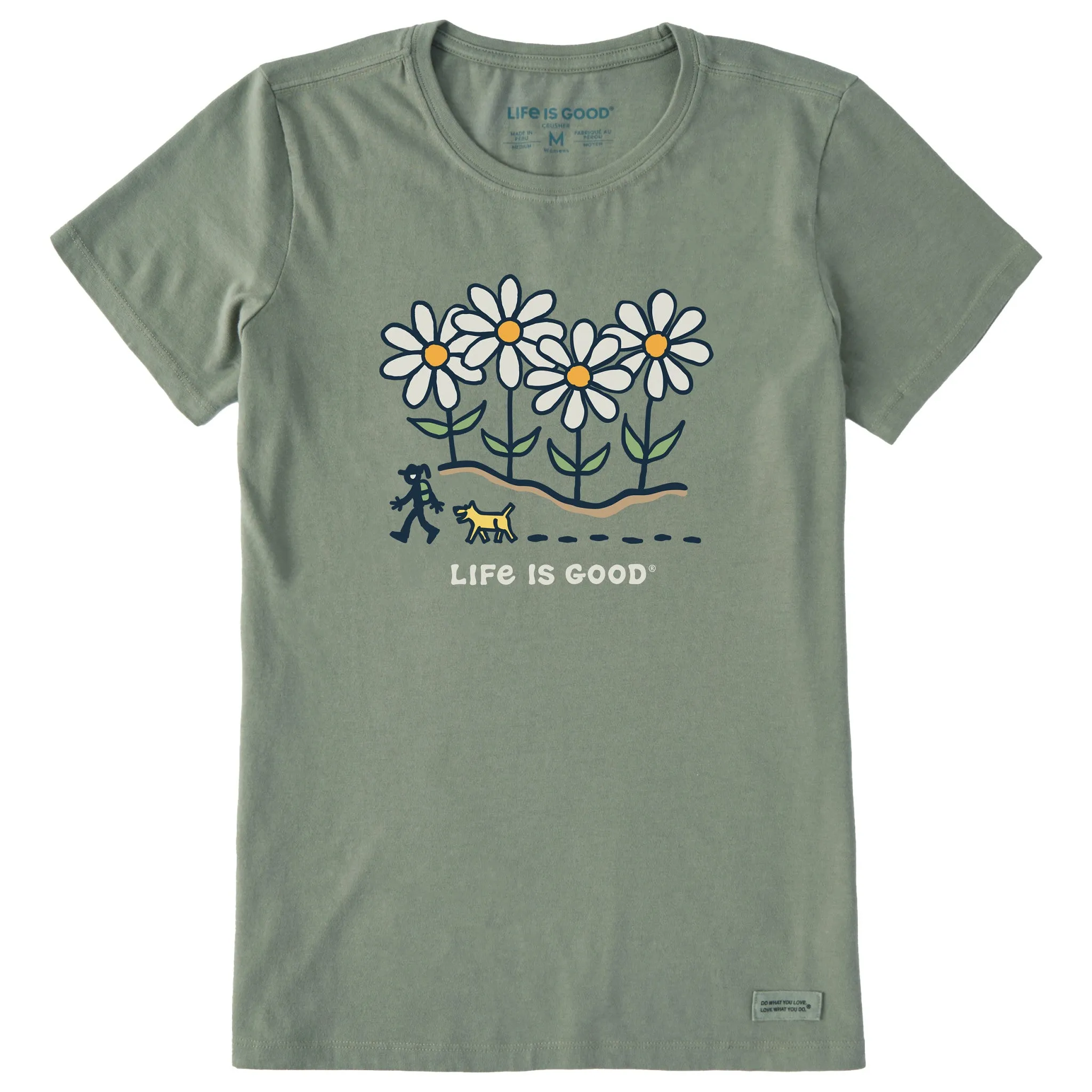 Women's Daisy Hike Short Sleeve Crusher Tee Life is Good